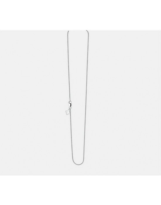Chain: 20" Snake (Sterling Silver .925) - Rhodium Plated